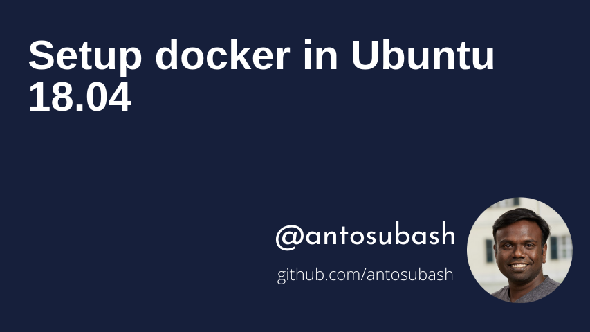 setup-docker-in-ubuntu-18-04